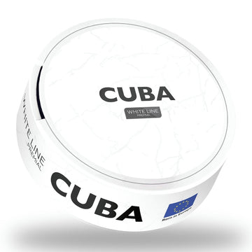 White Nicotine Pouches by Cuba