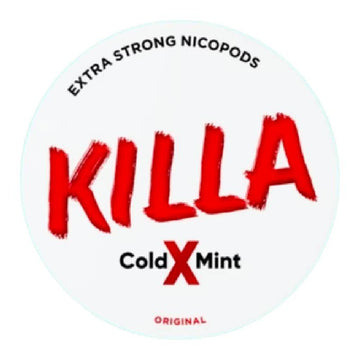 X Cold Mint Nicotine Pouches By Killa