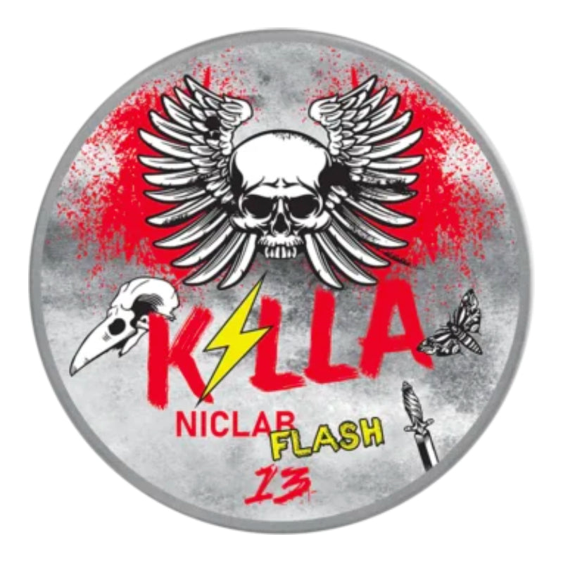 13 Flash Nicotine Pouches by Killa