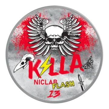 13 Flash Nicotine Pouches by Killa