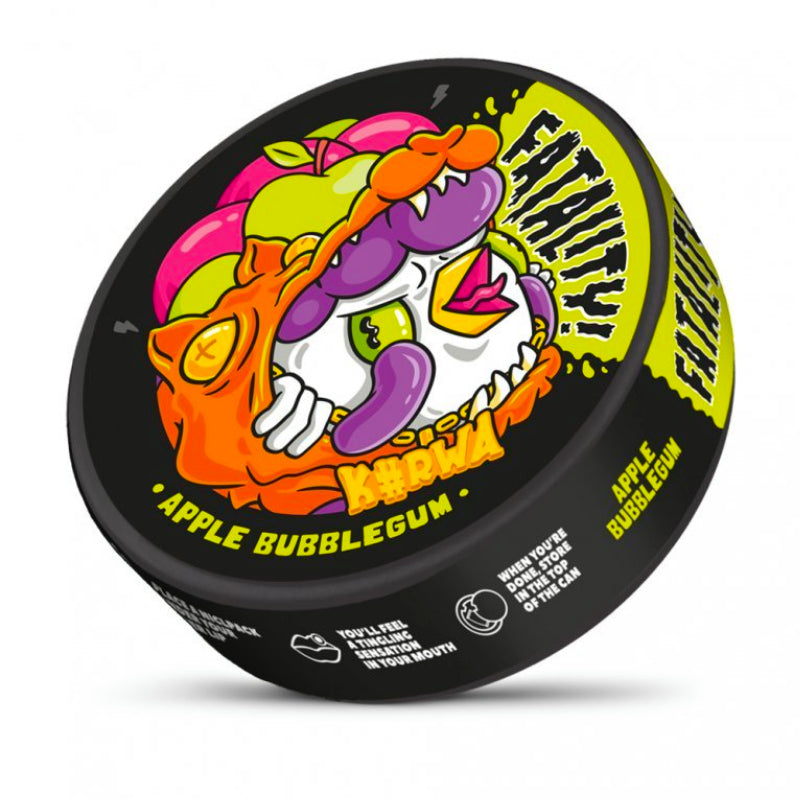 Apple Bubblegum FataKURWAlity Nicotine Pouches by 