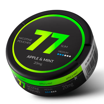Apple & Mint Nicotine Pouches By 77