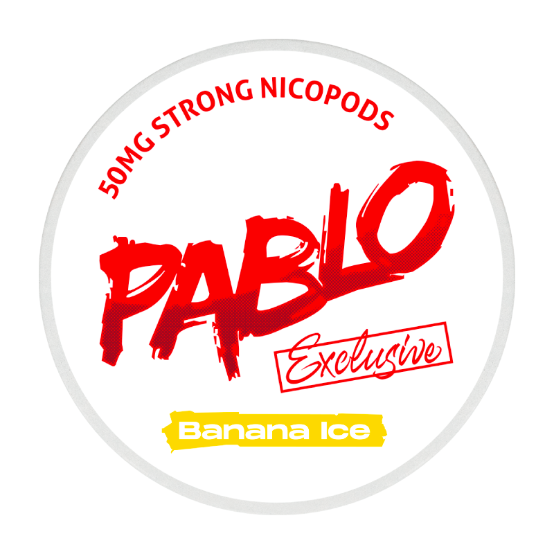 Banana Ice Nicotine Pouches by Pablo