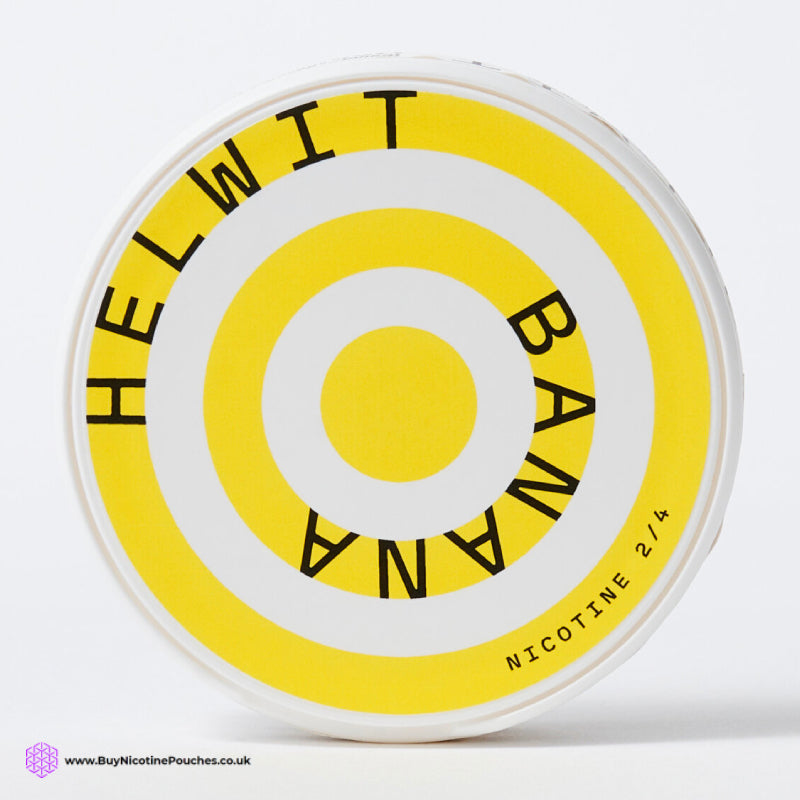 Banana Nicotine Pouches by Helwit