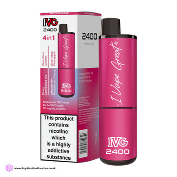 Berry Edition 2400 Disposable Vape by IVG