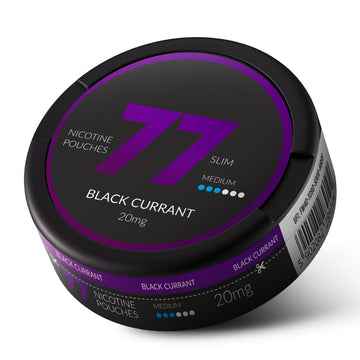 Blackcurrant Nicotine Pouches By 77