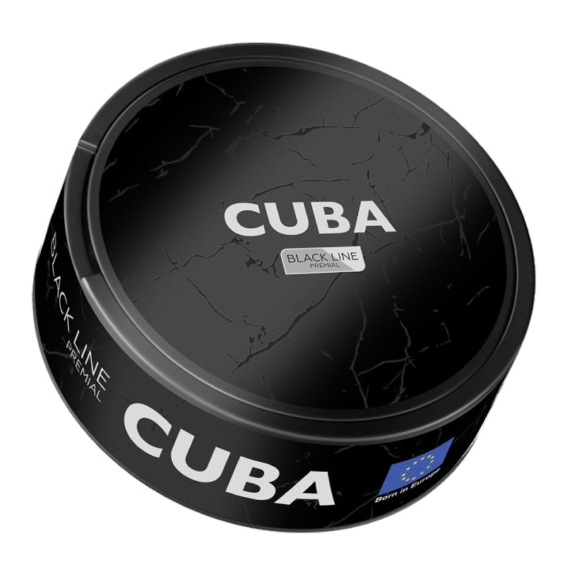 Black Nicotine Pouches by Cuba