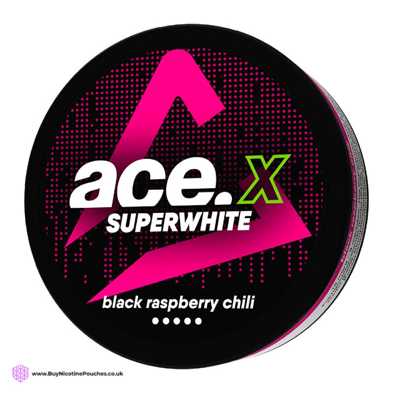 Black Raspberry Chilli Nicotine Pouches by Ace