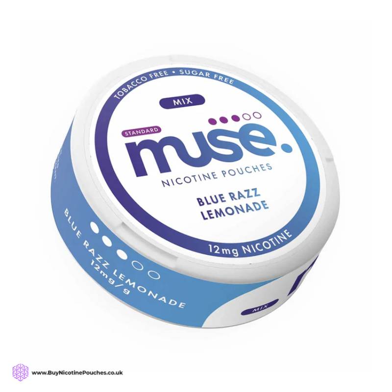 Blue Razz Lemonade Nicotine Pouches by Muse