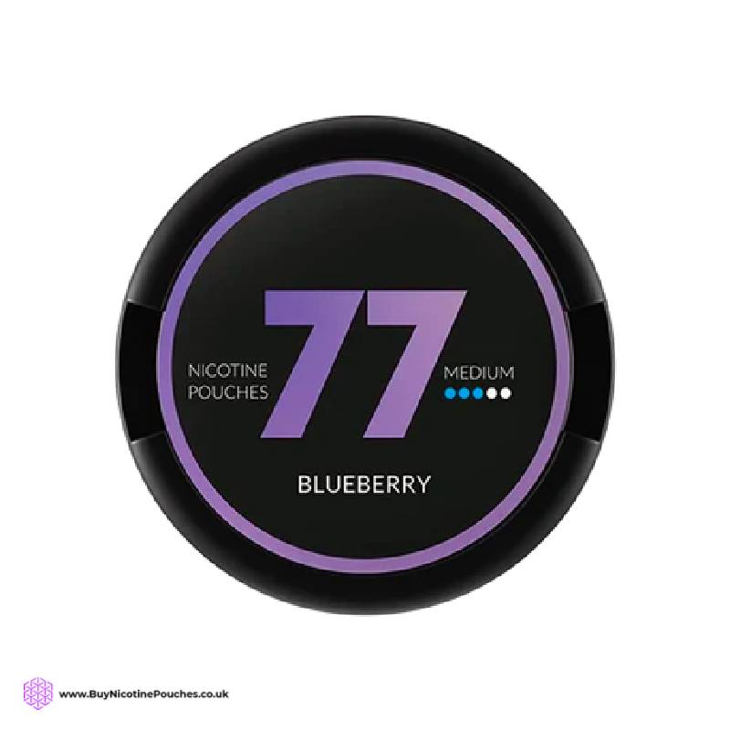 77 Blueberry Nicotine Pouches