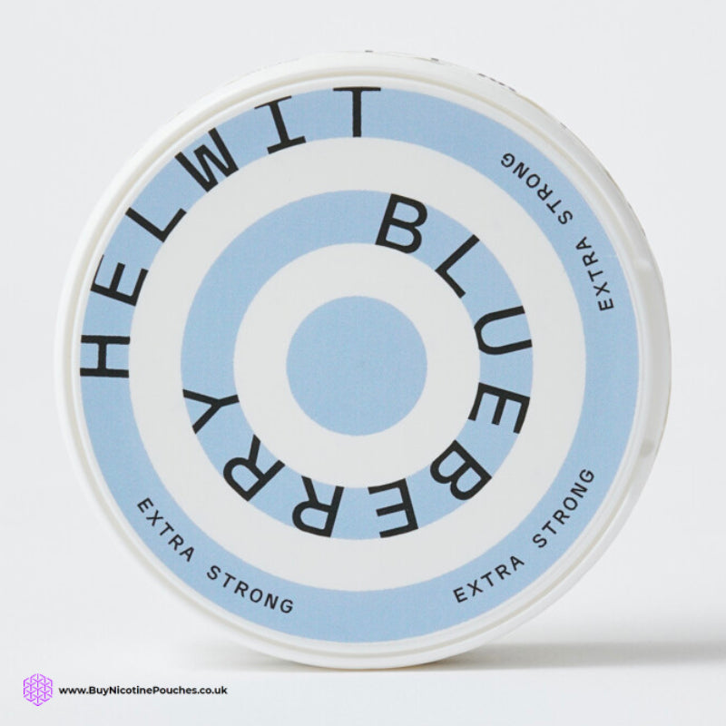 Blueberry Nicotine Pouches by Helwit