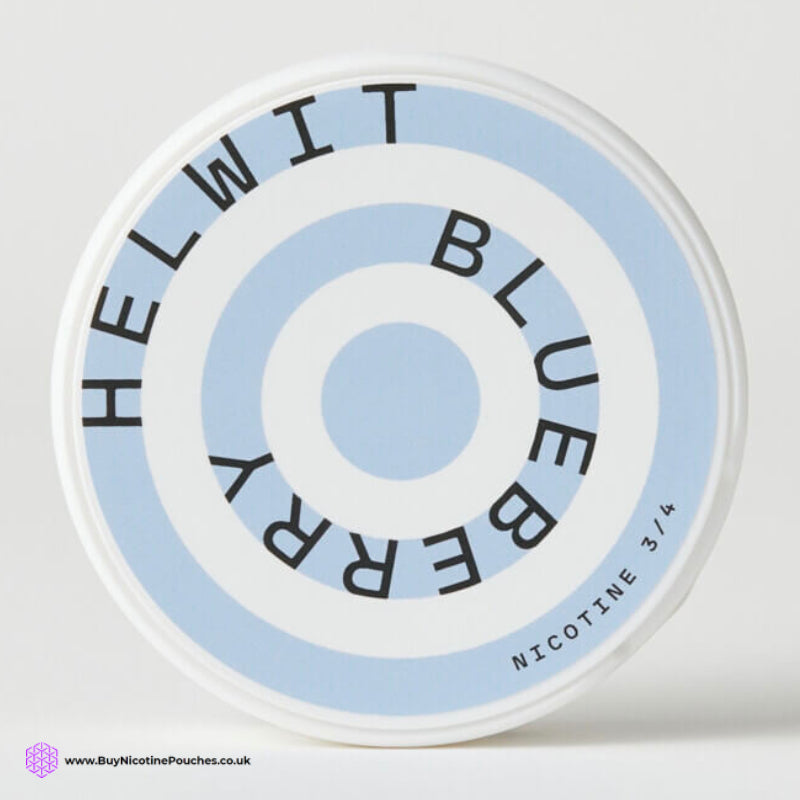Blueberry Nicotine Pouches by Helwit