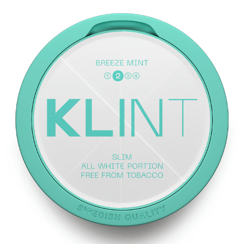 Breeze Mint Nicotine Pouches by Klint