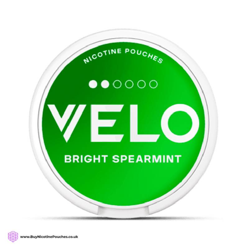Bright Spearmint Mini Nicotine Pouches by Velo