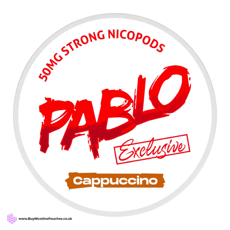Cappuccino Nicotine Pouches by Pablo