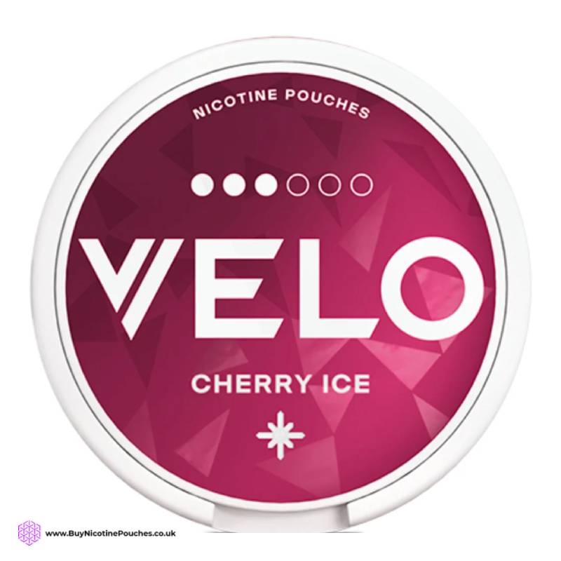 Cherry Ice Nicotine Pouches by Velo