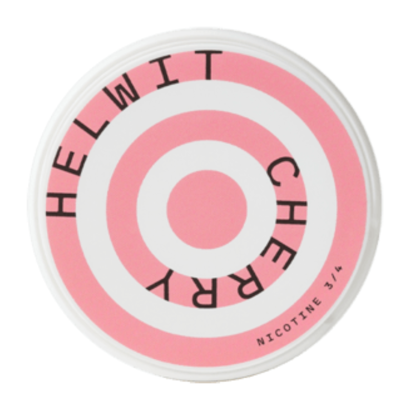 Cherry Nicotine Pouches by Helwit