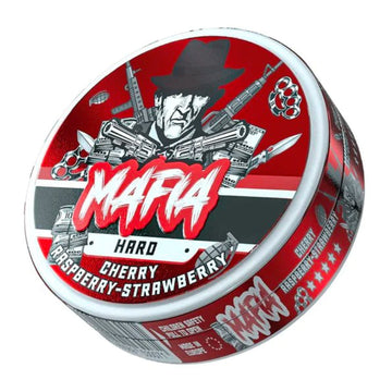 Cherry Raspberry Strawberry Mafia Nicotine Pouches by KURWA