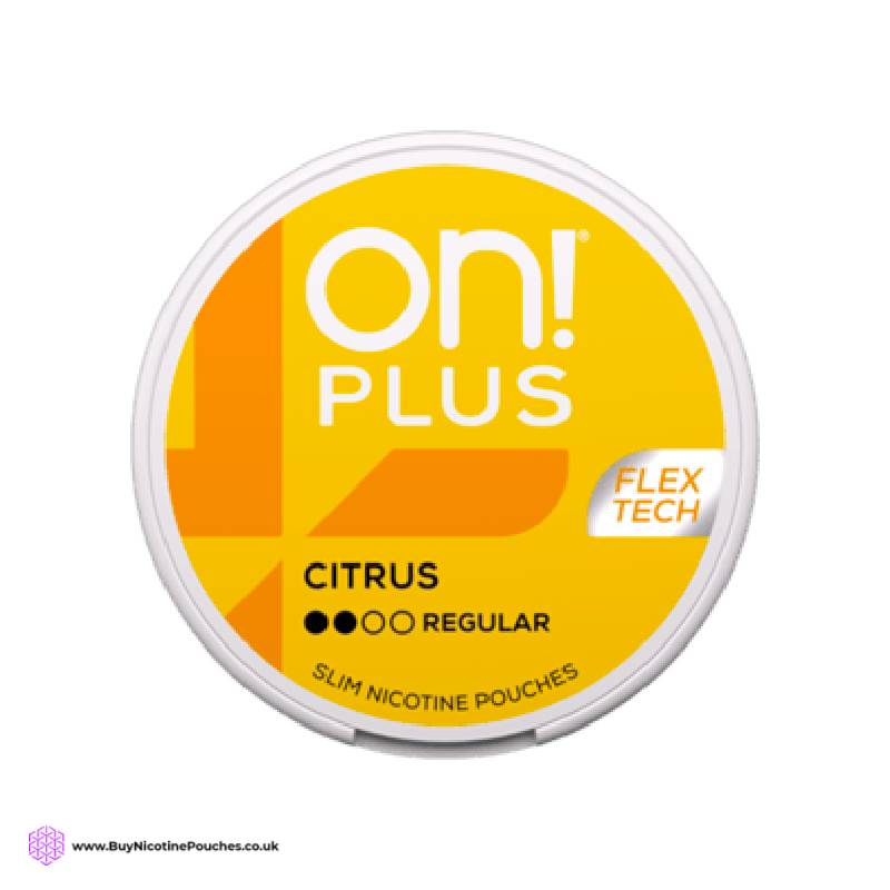 Citrus Nicotine Pouches by On! Plus