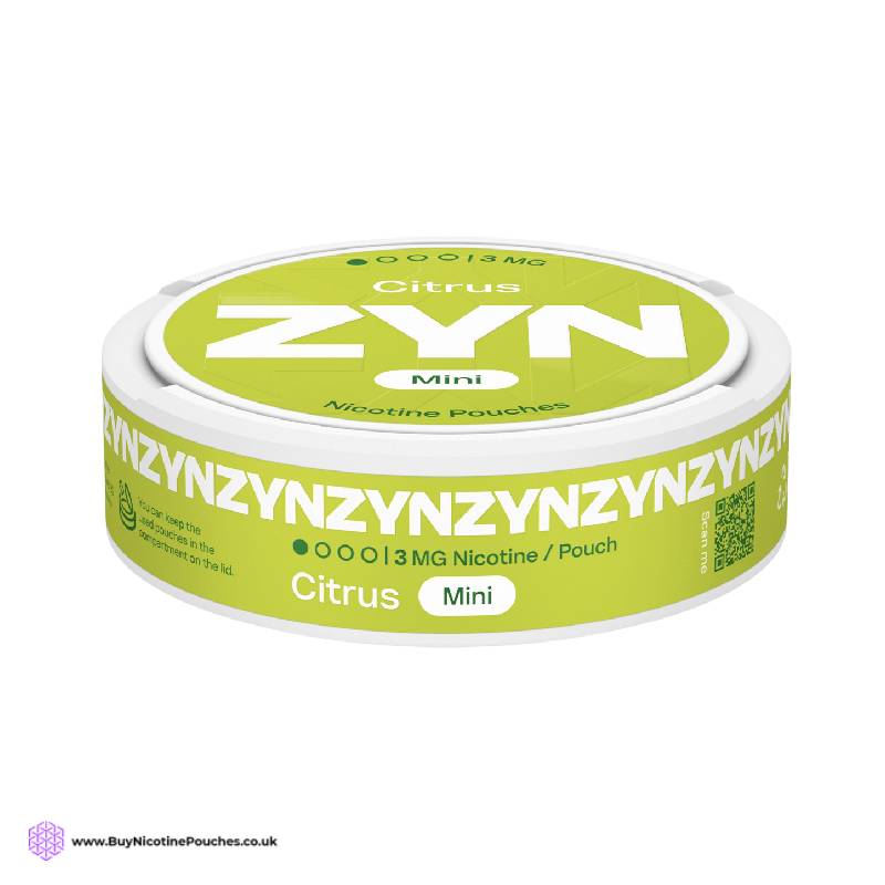 Citrus Mini Nicotine Pouches By ZYN