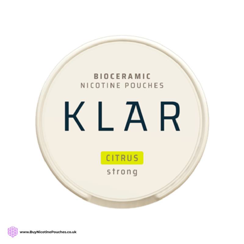 Citrus Nicotine Pouches By KLAR 6mg