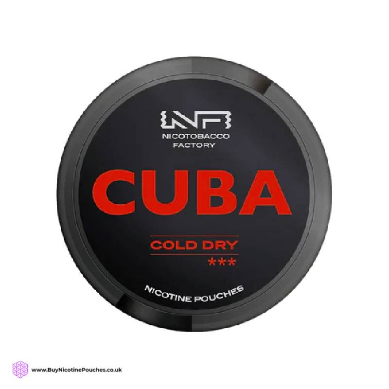 Cold Dry Nicotine Pouches by Cuba