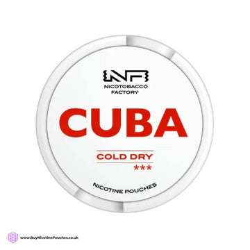 Cold Dry Nicotine Pouches by Cuba
