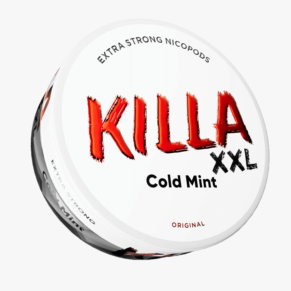 Cold Mint XXL Nicotine Pouches By Killa