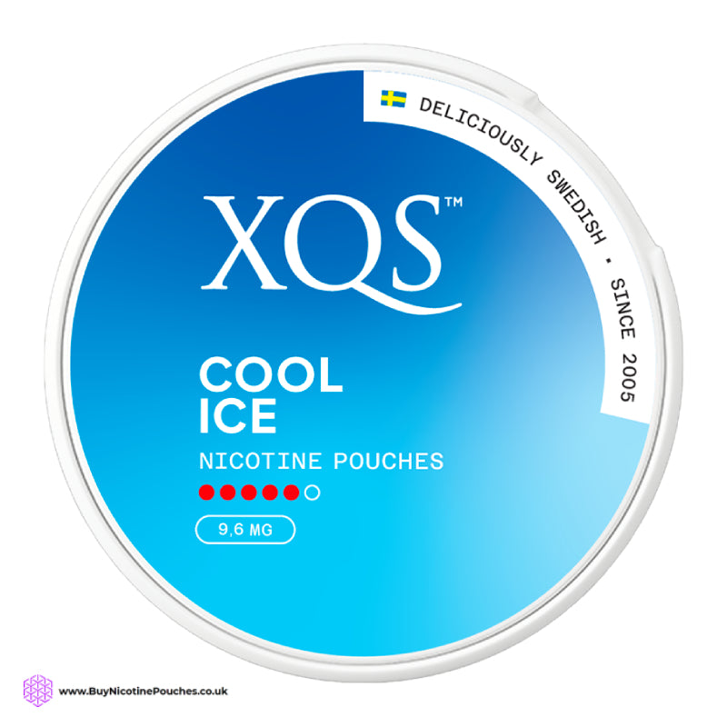 Cool Ice Slim Nicotine Pouches by XQS
