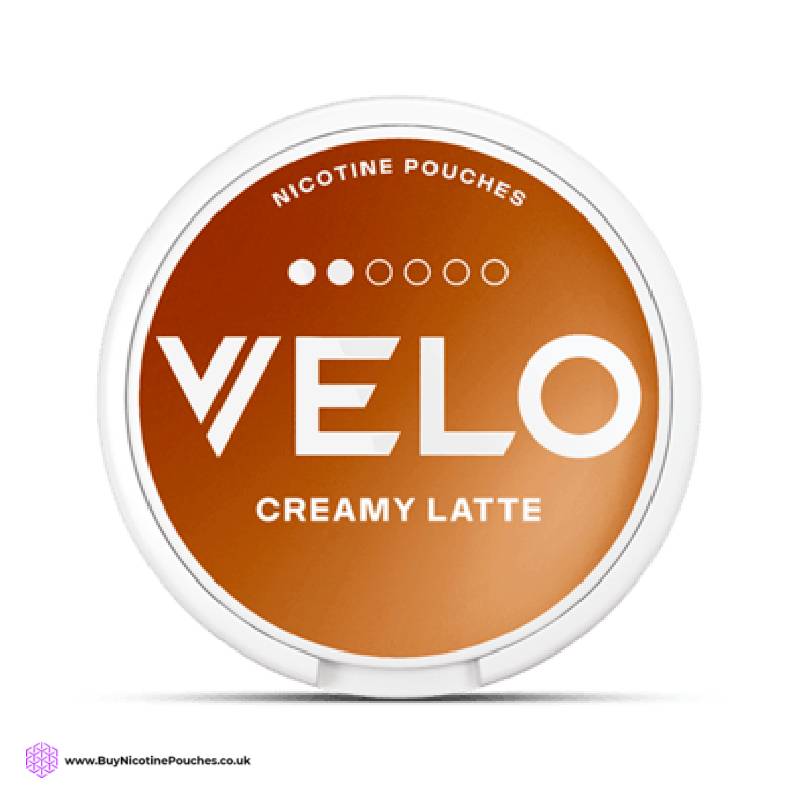 Creamy Latte Mini Nicotine Pouches by Velo
