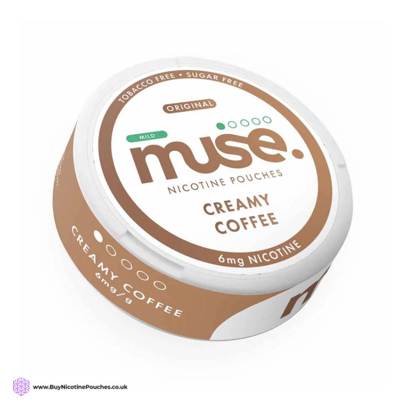 Creamy Coffee Nicotine Pouches by Muse