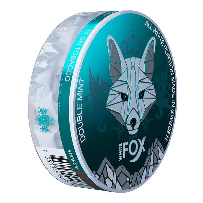 Double Mint Nicotine Pouches by White Fox