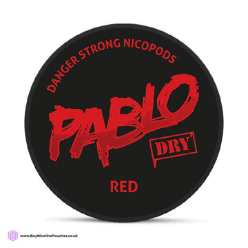 Dry Red Nicotine Pouches by Pablo