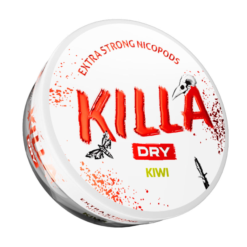 Dry Kiwi Nicotine Pouches by Killa