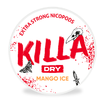 Dry Mango ice Nicotine Pouches by Killa