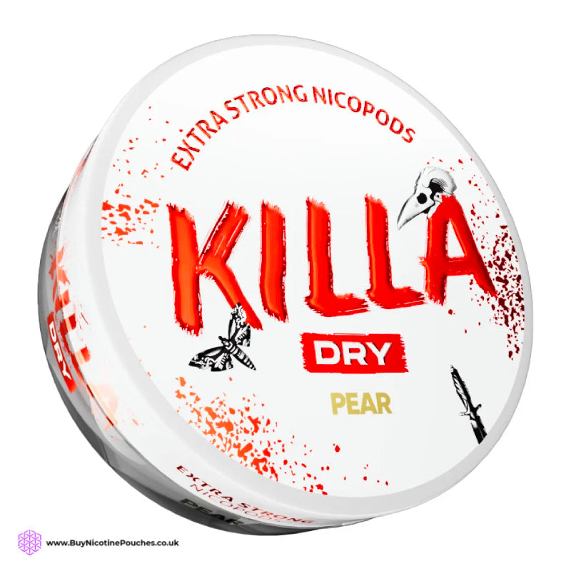 Dry Pear Nicotine Pouches by Killa