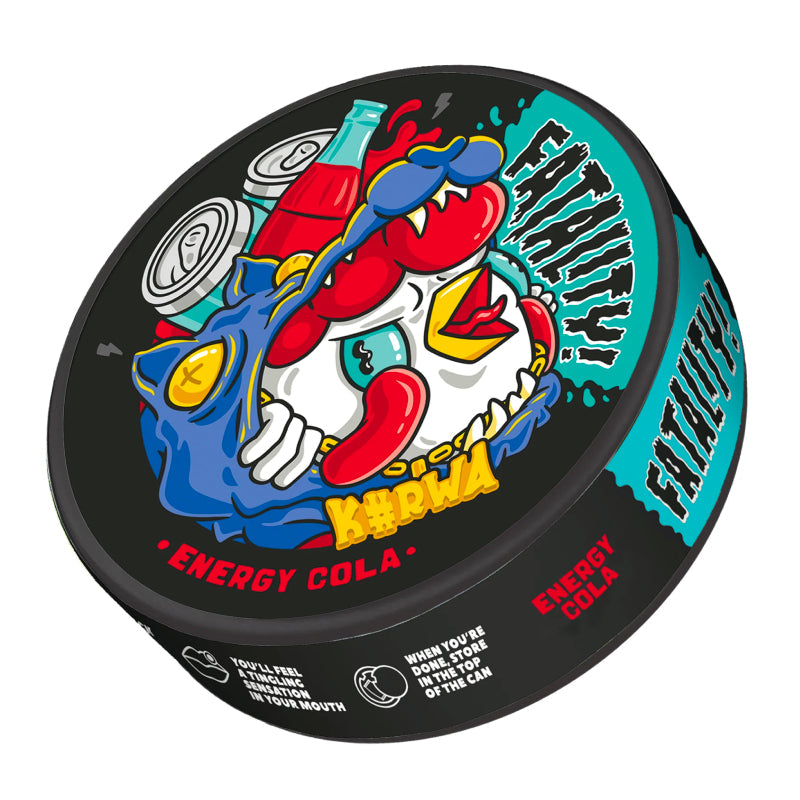 Energy Cola Fatality Nicotine Pouches by KURWA