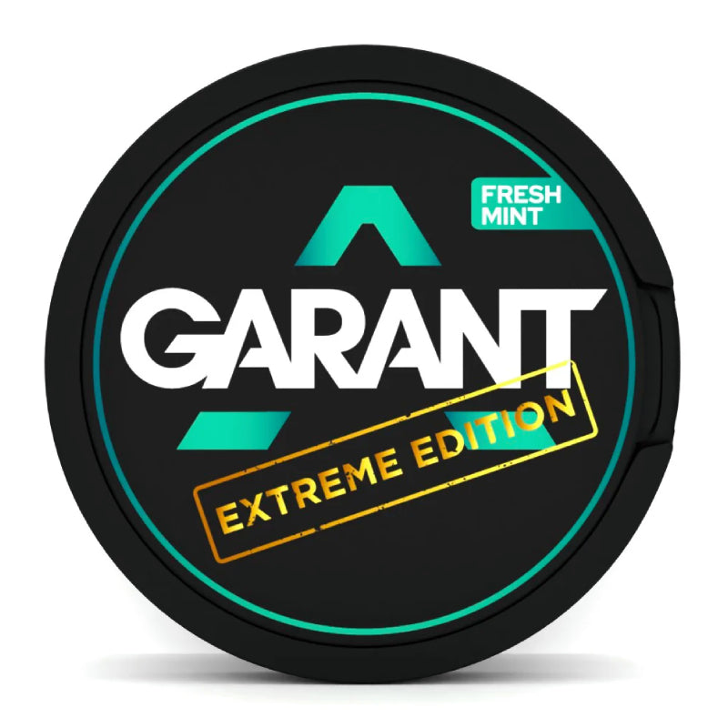 Fresh Mint Extreme Nicotine Pouches by GARANT