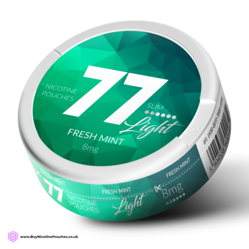 Fresh Mint Nicotine Pouches By 77 20MG