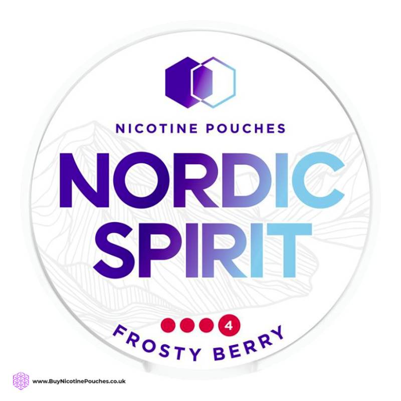 Frosty Berry 3dots Nicotine Pouches by Nordic Spirit