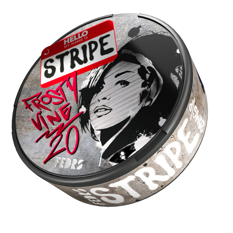 Frosty Vine Nicotine Pouches by FEDRS Stripe