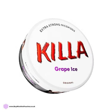 Grape Ice Nicotine Pouches by Killa