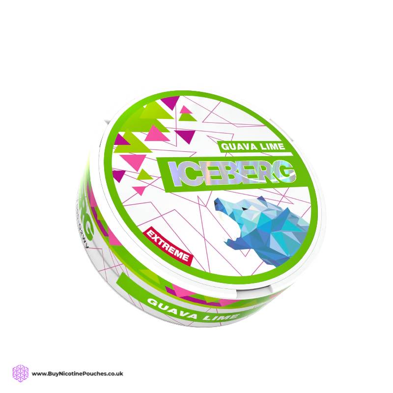 Guava Lime Extreme Nicotine Pouches by Iceberg