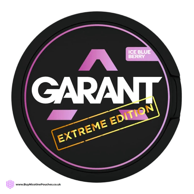 Ice Blueberry Extreme Nicotine Pouches by GARANT