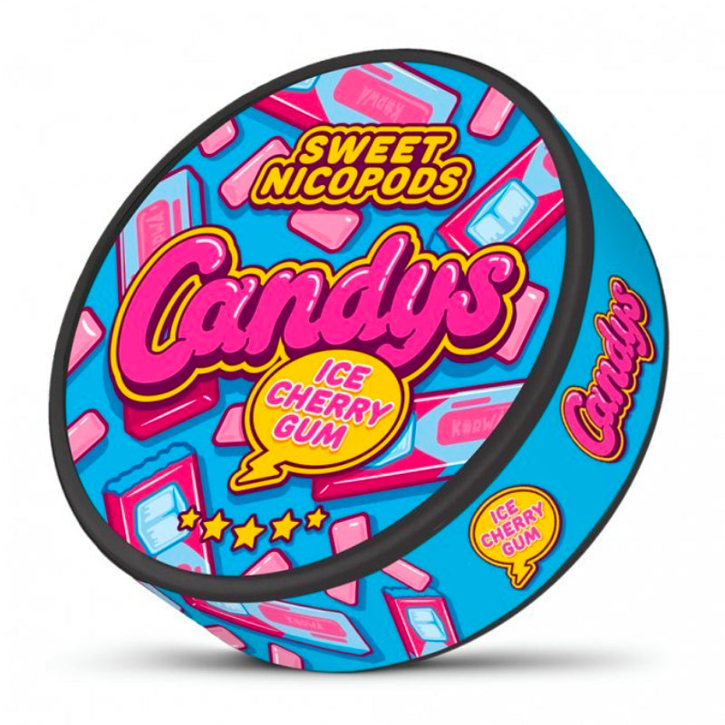 Ice Cherry Gum Candy Nicotine Pouches by KURWA