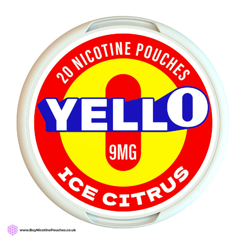Ice Citrus Nicotine Pouches by Yello