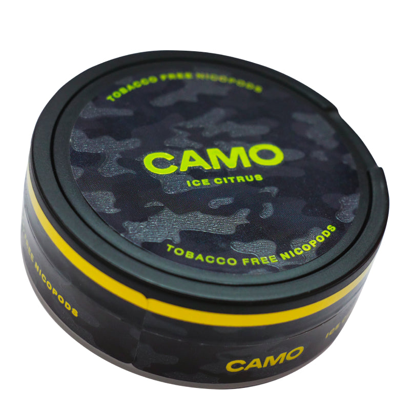 Ice Citrus Nicotine Pouches by CAMO SNUS
