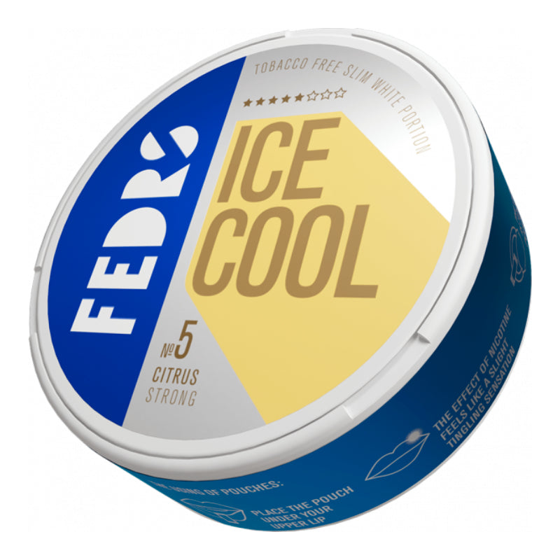 Ice Cool Citrus Nicotine Pouches by FEDRS