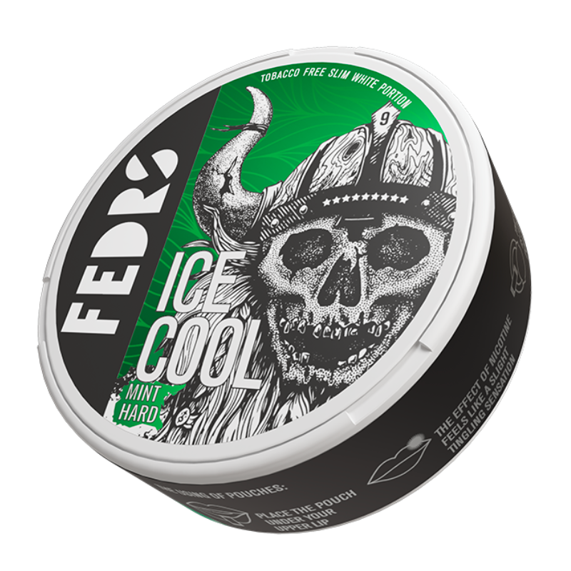Ice Cool Mint Hard Nicotine Pouches by FEDRS