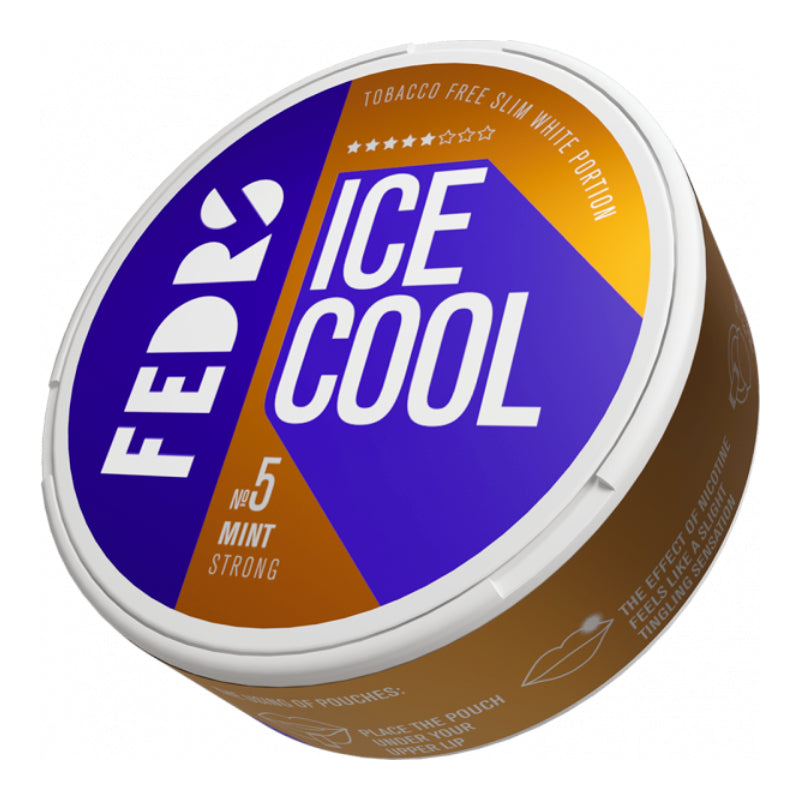 Ice Cool mint Nicotine Pouches by FEDRS 50MG